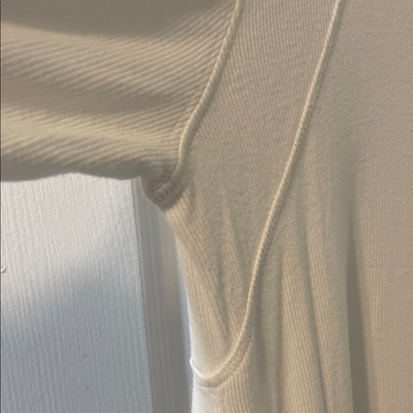 Free People White Ribbed Top - Picture 7 of 10